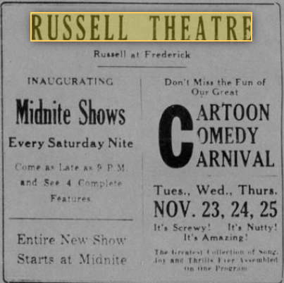 Russell Theatre - 1943 AD